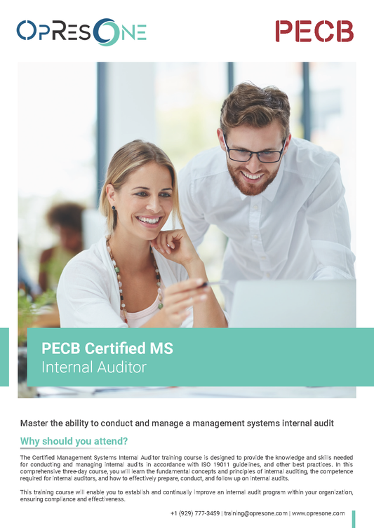 Certified Management Systems Internal Auditor Certification Course