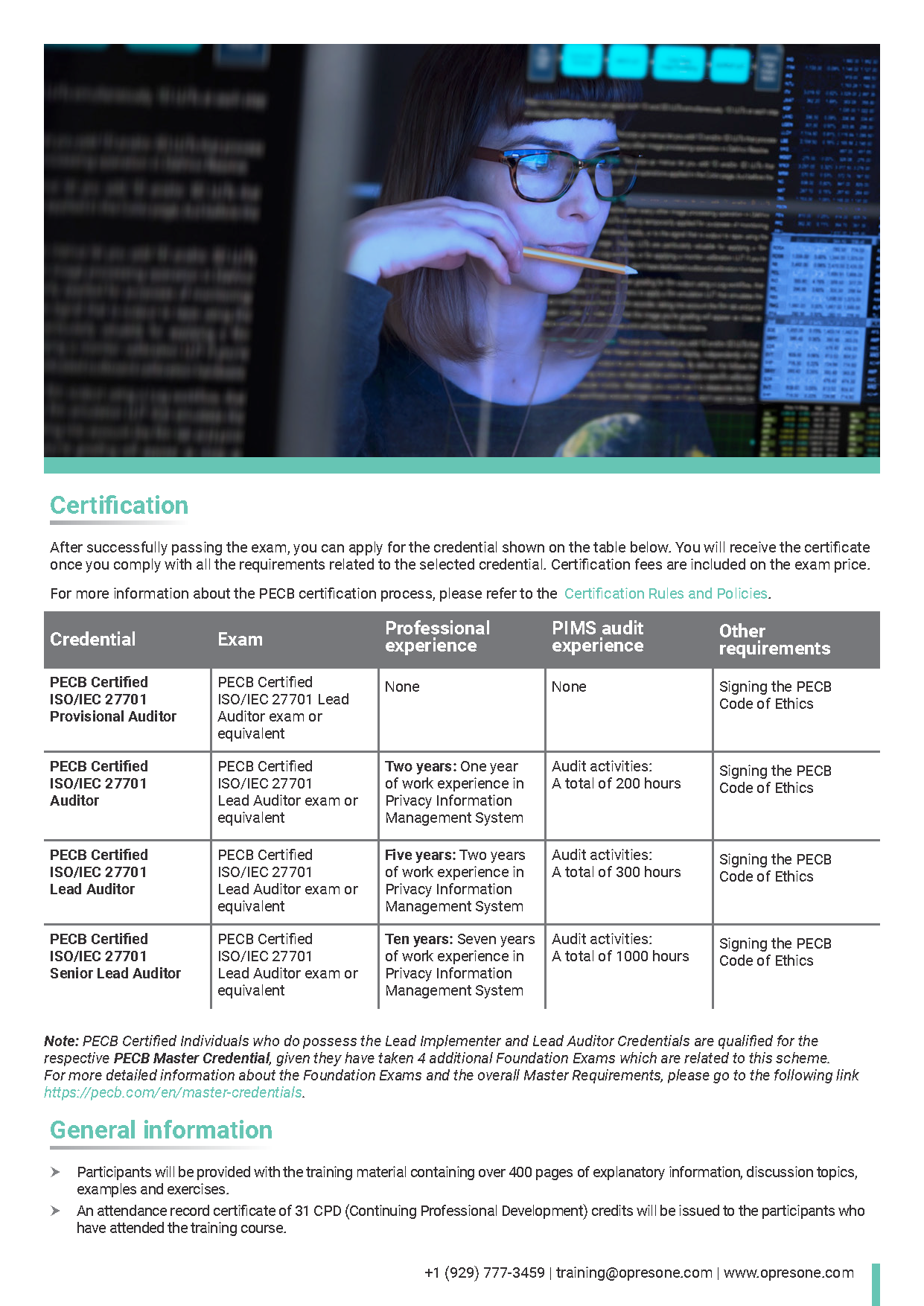 ISO/IEC 27701 Lead Auditor Certification Course