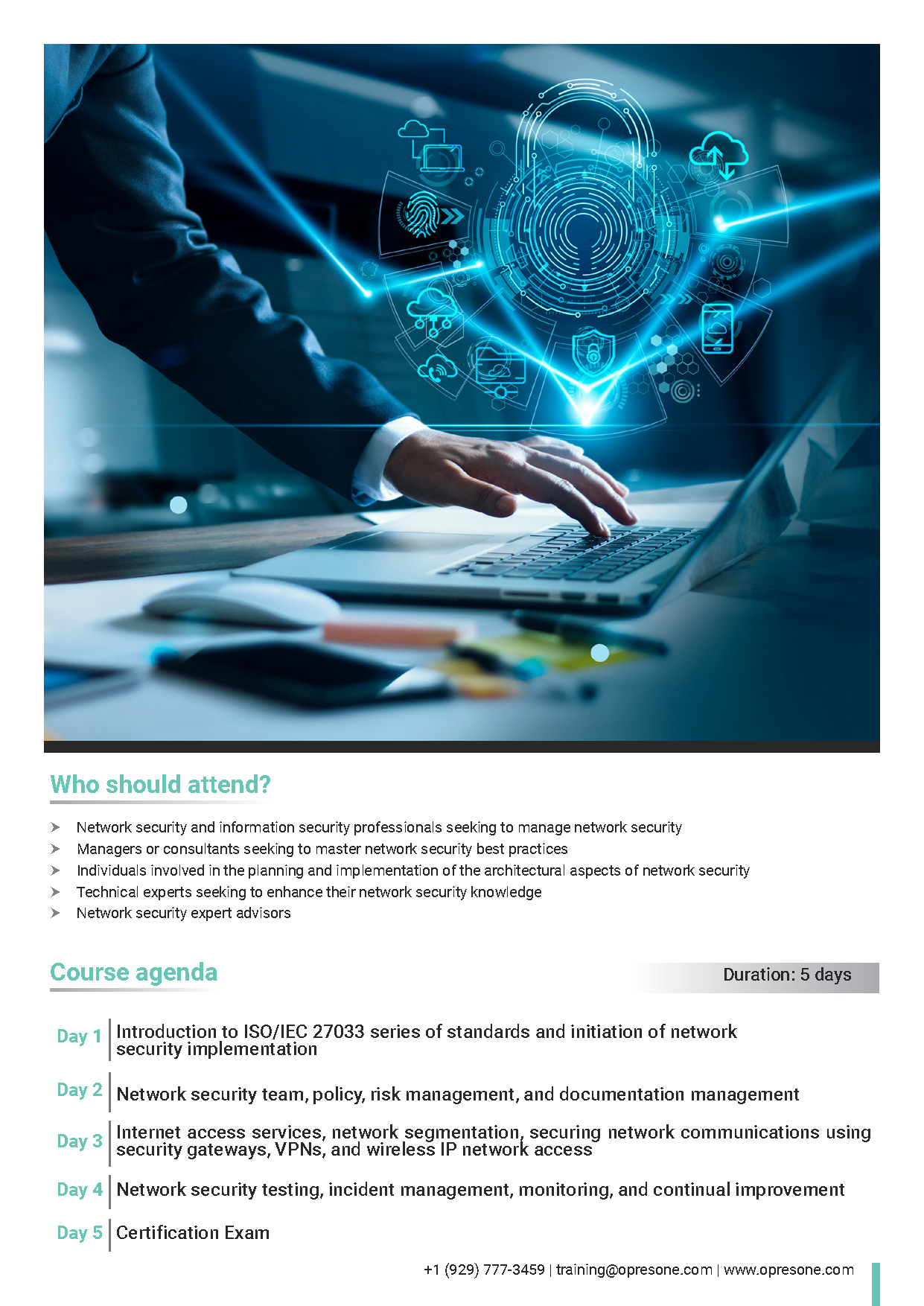 ISO/IEC 27033 Lead Network Security