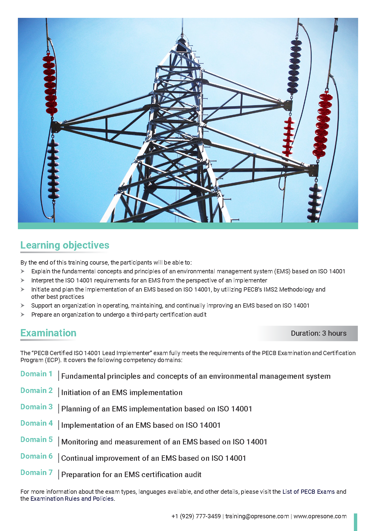 ISO 14001 Lead Implementer Certification Course