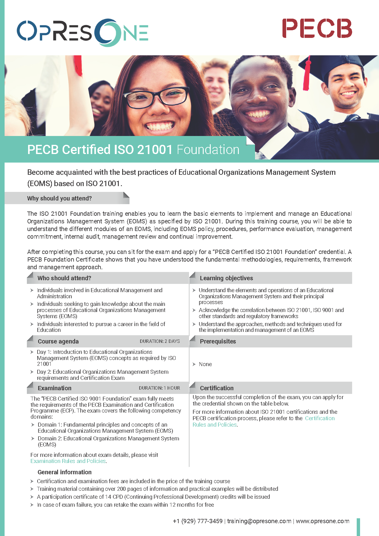 ISO 21001 Foundation Certification Course