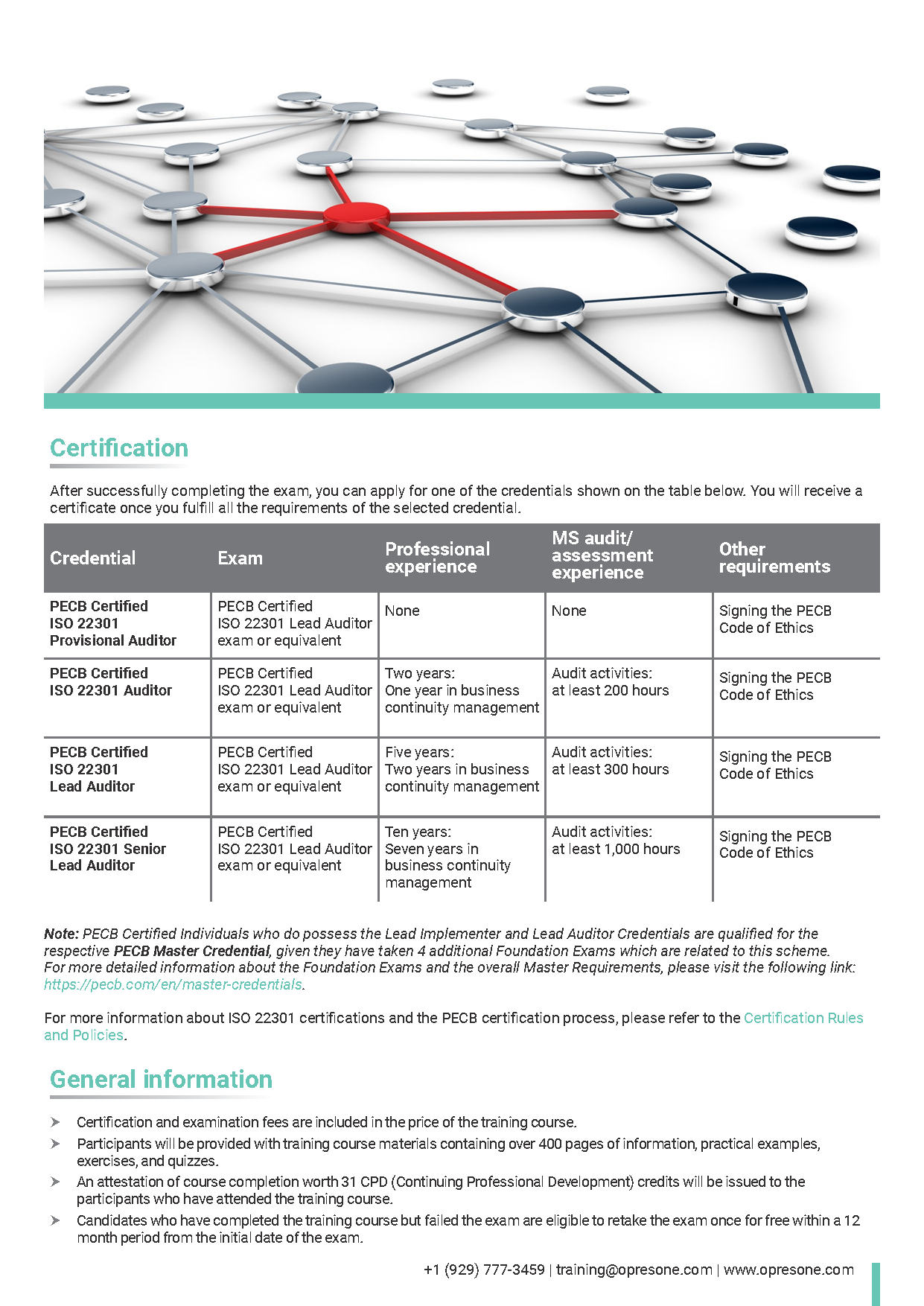 ISO 22301 Lead Auditor Certification Course