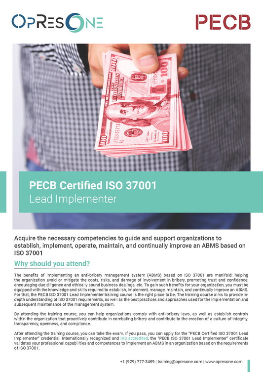 ISO 37001 Lead Implementer