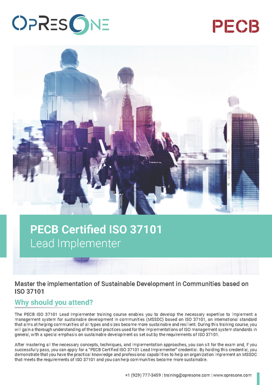 ISO 37101 Lead Implementer Certification Course