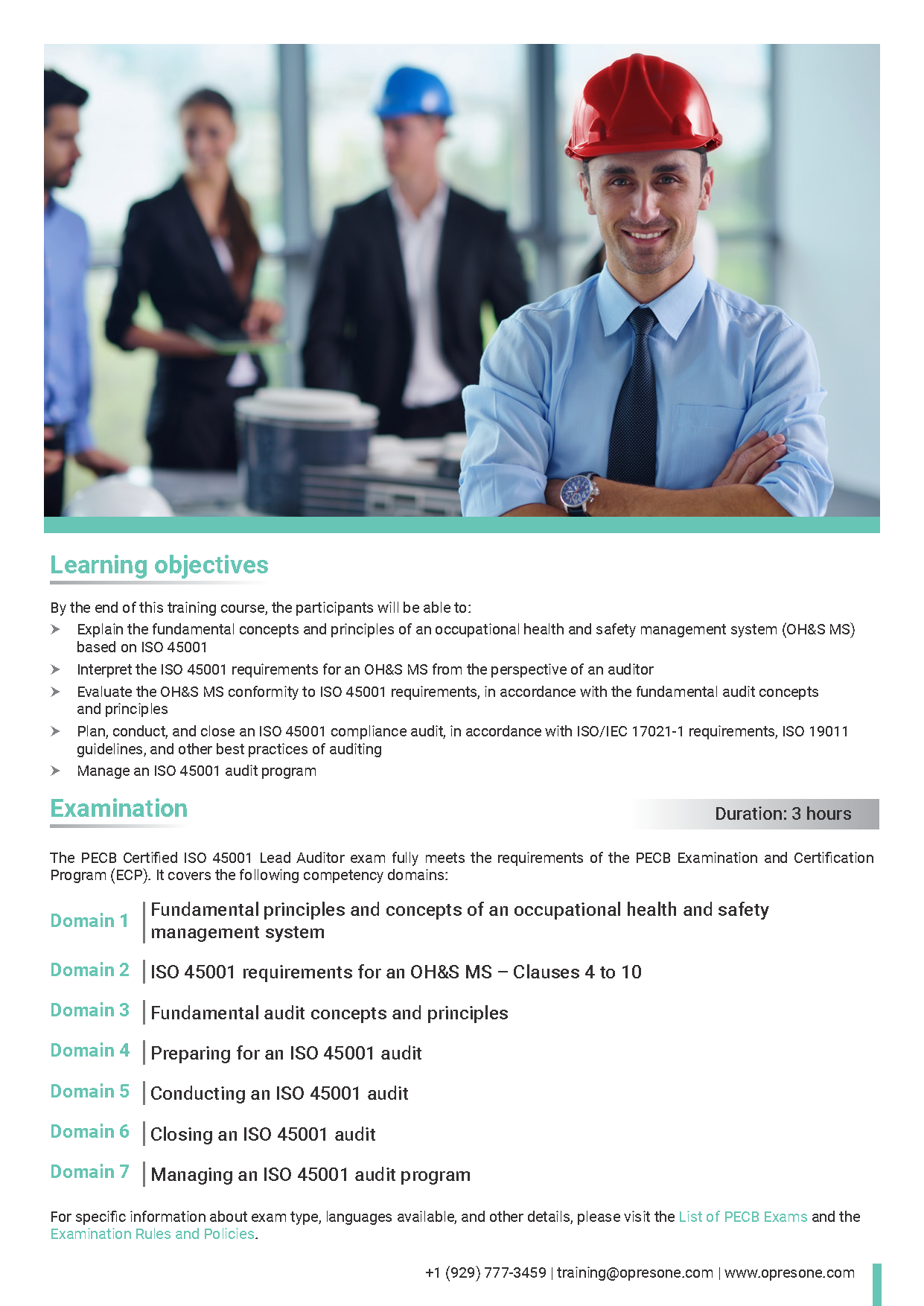 ISO 45001 Lead Auditor Certification Course