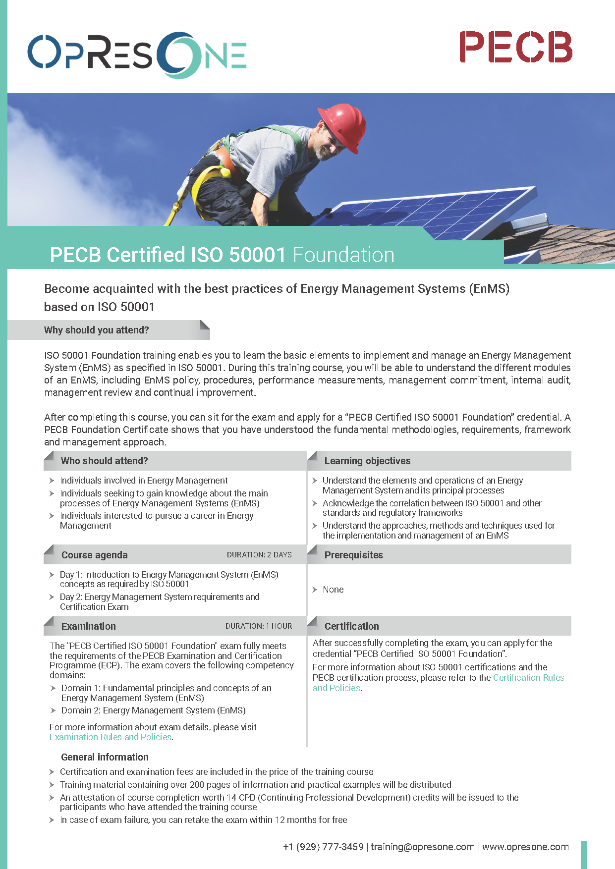 ISO 50001 Foundation Certification Course