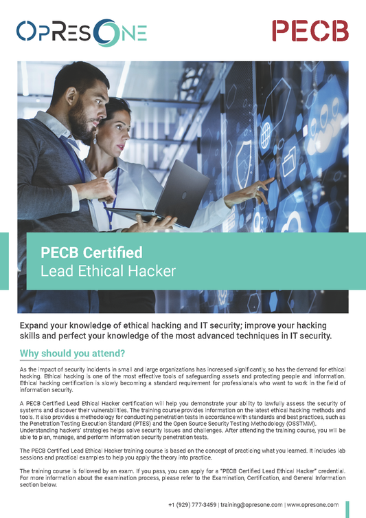 Lead Ethical Hacker Certification Course